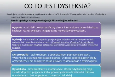 Czy uczeń z dysleksją jest uprzywilejowany czy to tylko wsparcie?