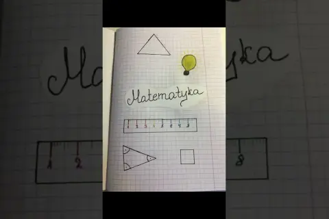 Jak ozdobić pierwszą stronę zeszytu do matematyki w kreatywny sposób