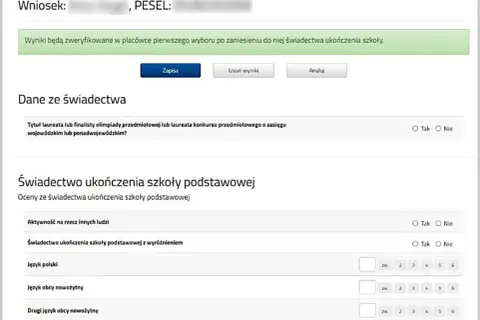 Jak wypełnić wniosek rekrutacji do szkoły ponadpodstawowej bez błędów