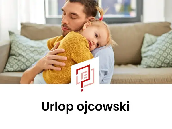 Tata tuli córeczkę, zastanawiając się, urlop ojcowski ile płatny. Czas z dzieckiem jest bezcenny.
